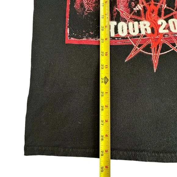 Slipknot 2022 North American Tour T Shirt Black Size Large - Picture 3 of 8